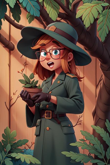 49893-1290883203-masterpiece,  best quality,1girl,artist_name, bare_tree, branch, company_name, forest, glasses, gloves, hat, ivy, jungle, leaf,.png